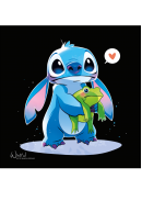 Stitch grenouille